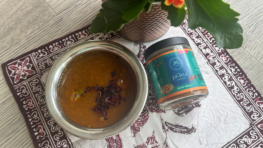 Image of Pineapple Rasam with Rasa Mela