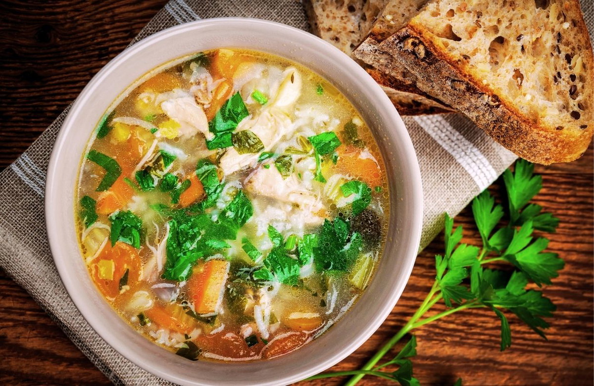 Grandma's chicken soup 