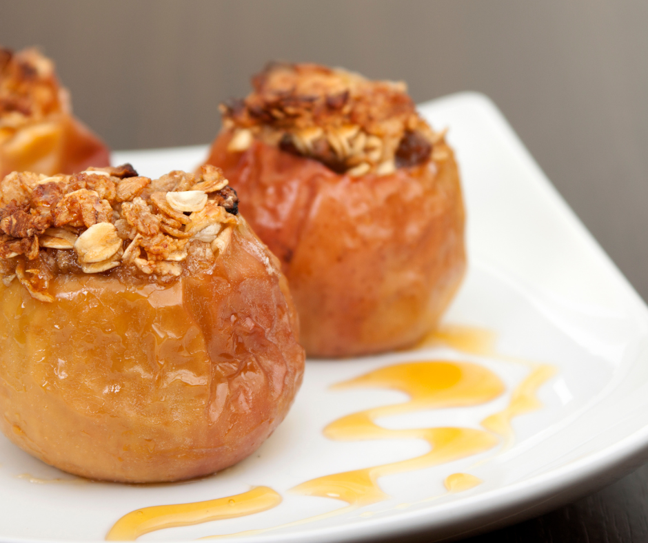 Maple Cinnamon Baked Apples