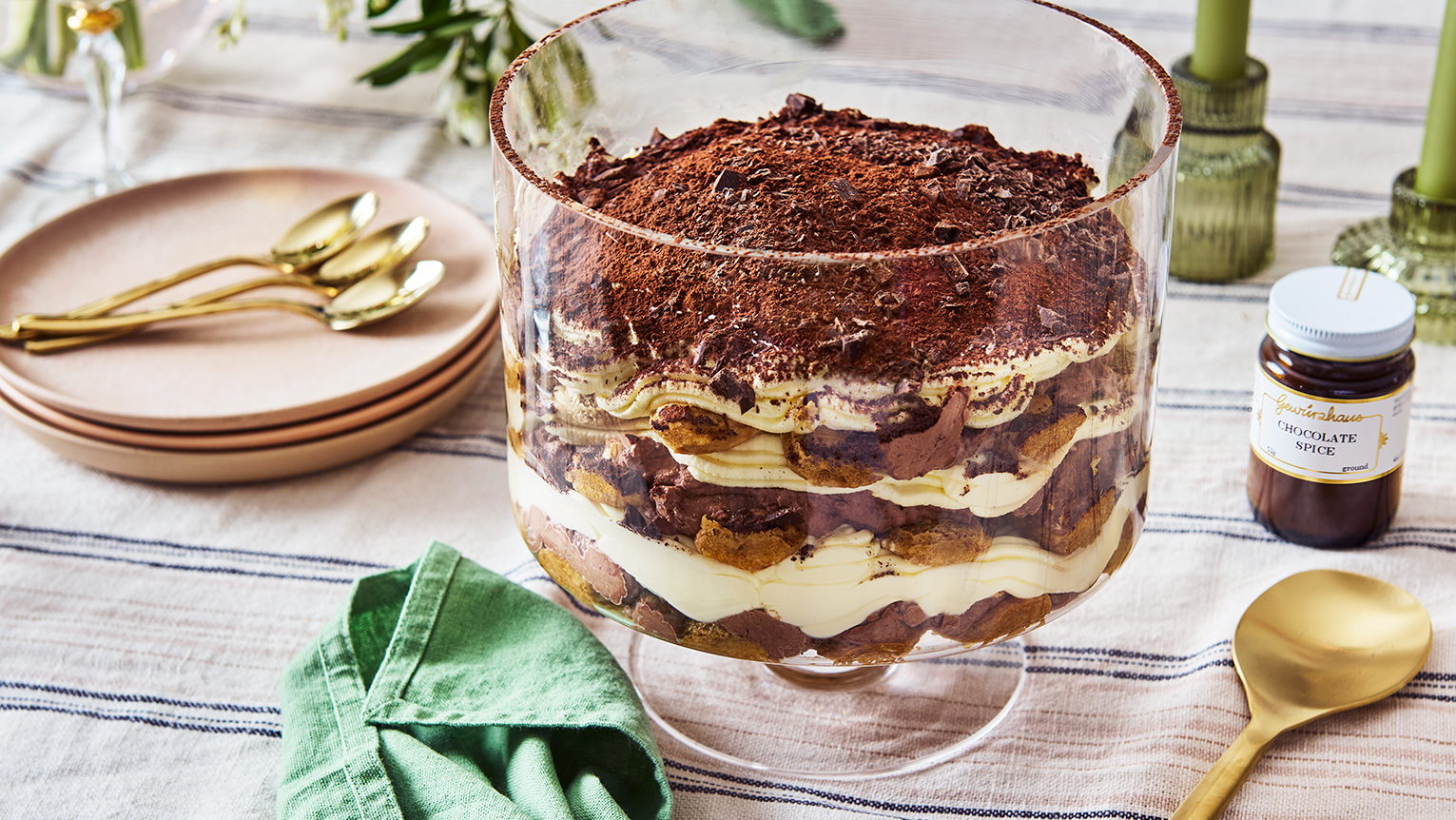 Image of Chocolate Spiced Tiramisu