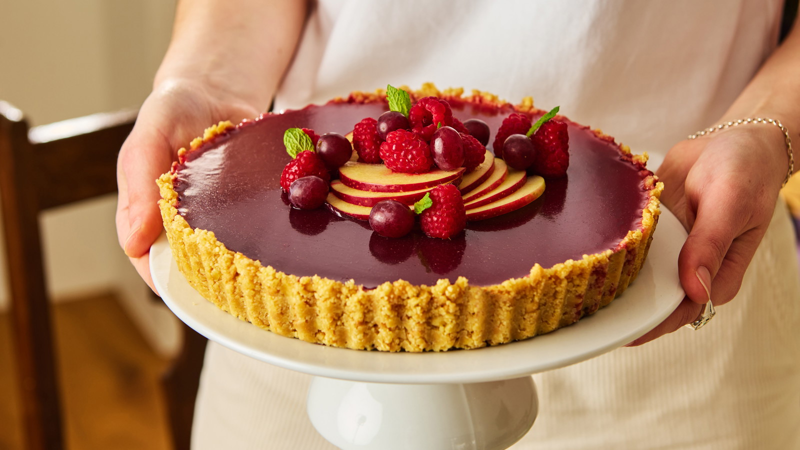 Image of Festive Jelly Tart 