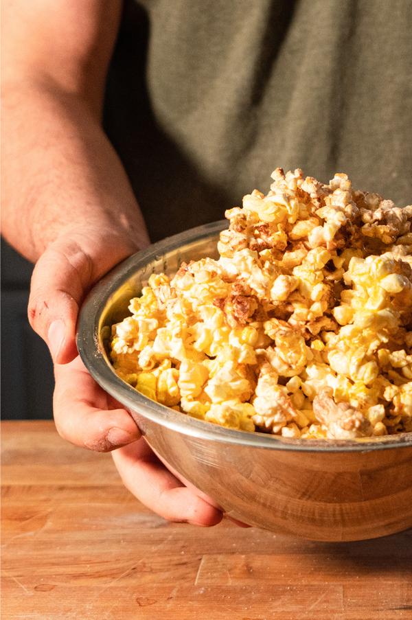 Truffle Parmesan Popcorn