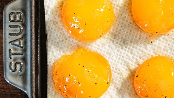 Image of Truffle Parmesan Cured Egg Yolk