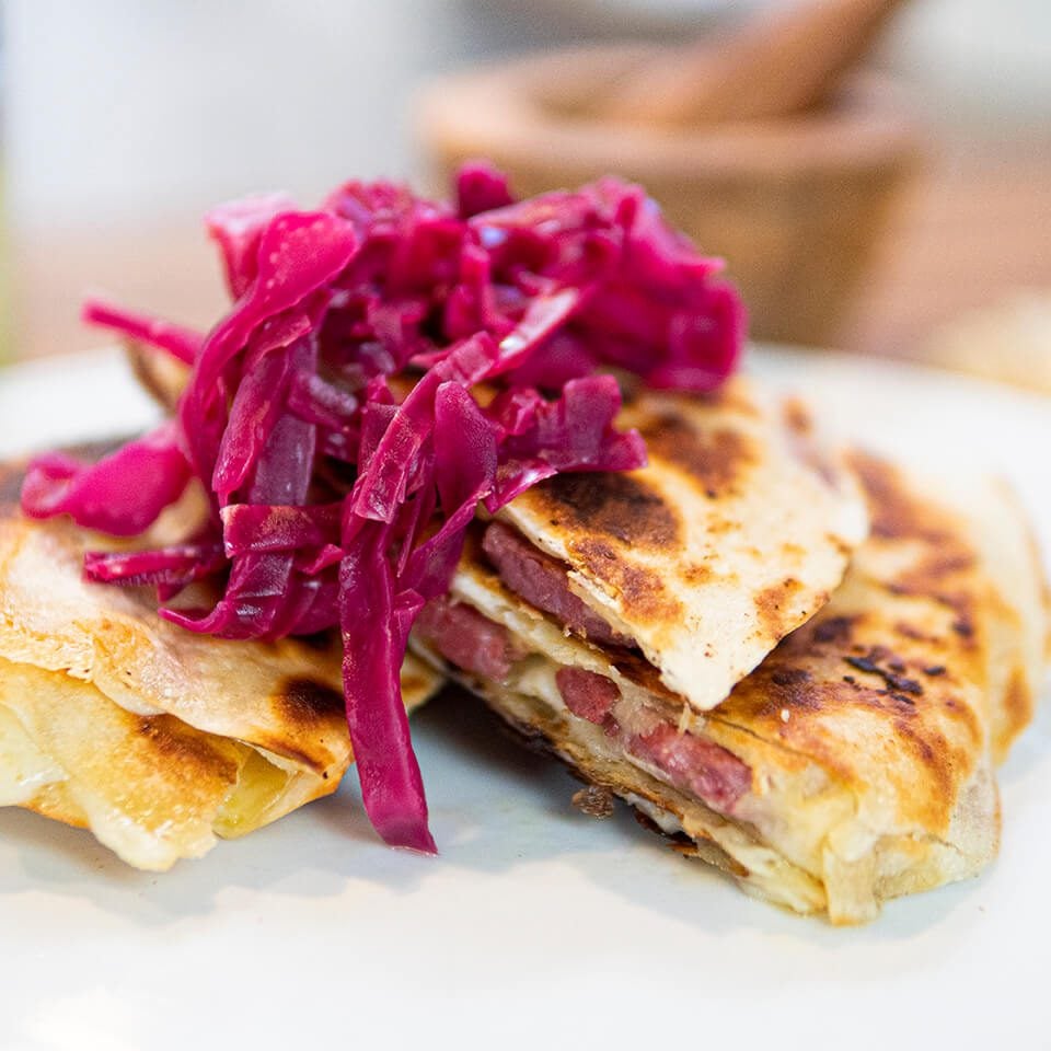Corned Beef Quesadillas 