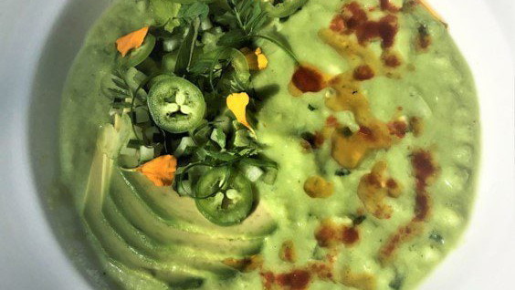 Image of Mango Tango Avocado Gazpacho