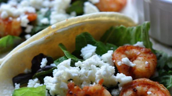 Image of Chile Margarita Shrimp Tacos Recipe