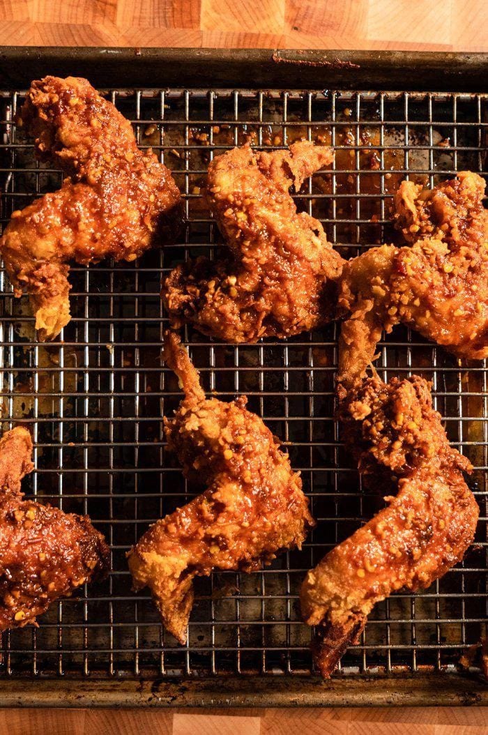 Honey Mustard Firecracker Wings