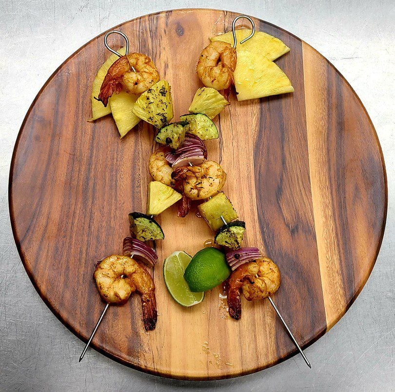 Chile Margarita Shrimp Kabobs