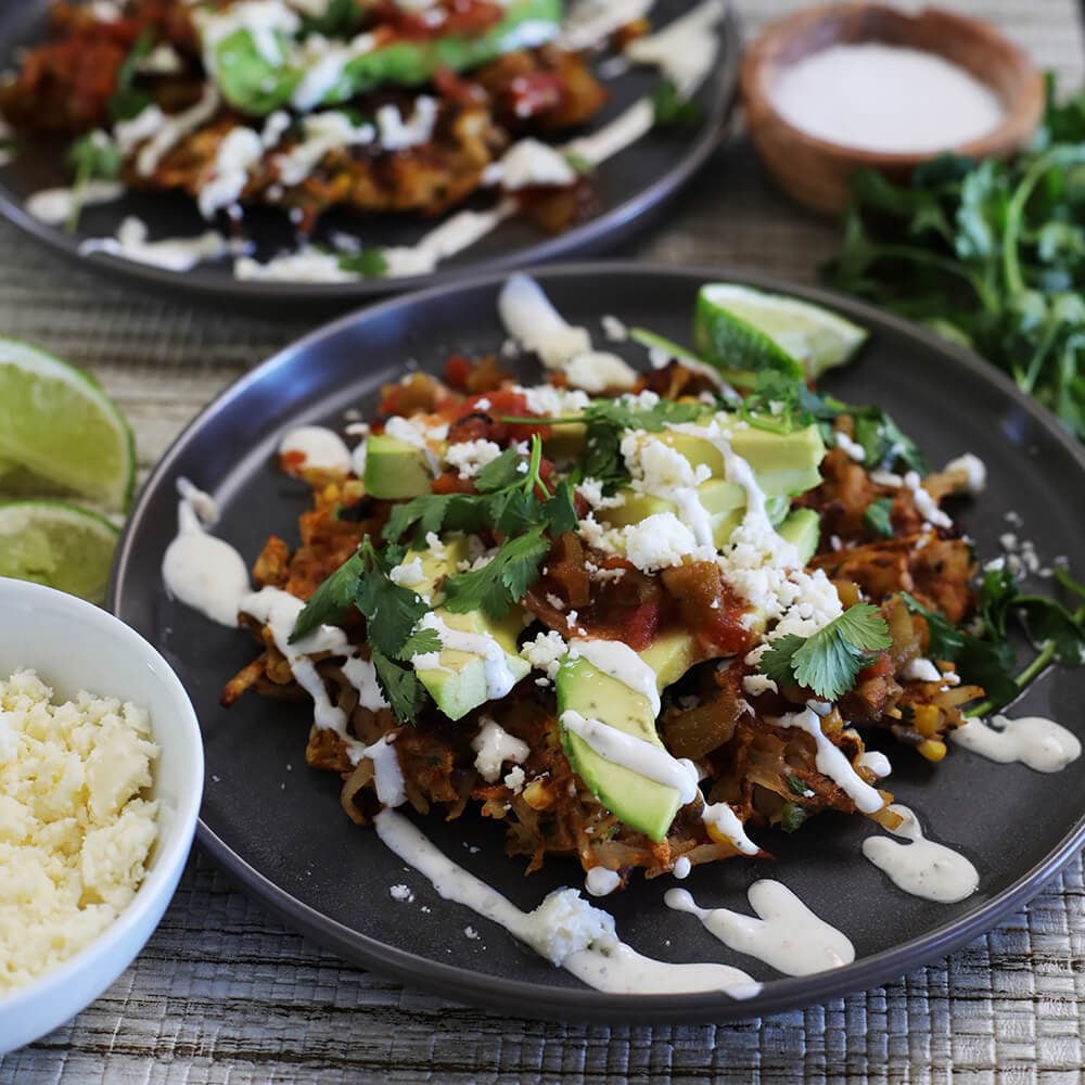 Chile Margarita Potato Waffles
