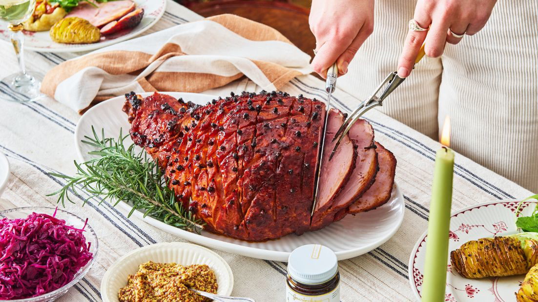 Image of Glazed Christmas Ham