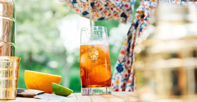 Image of Summer Sips: Aperol Bourbon Fizz