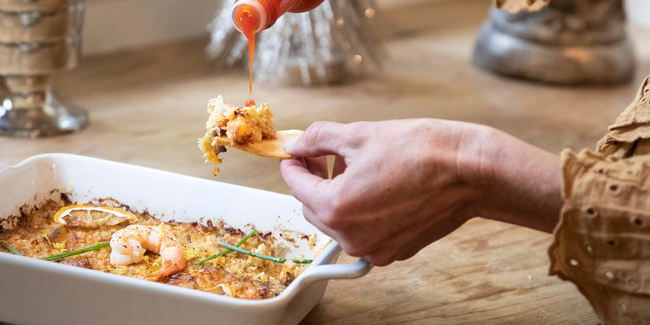 Image of Fall Recipe: Hot Shrimp & Artichoke Bake