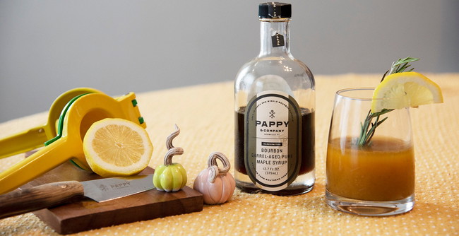 Image of Fall Cocktail: Bourbon Pumpkin Smash