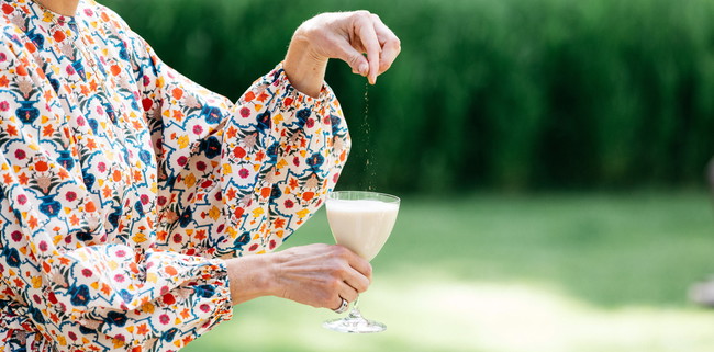 Image of Summer Sips: Bourbon Milk Punch