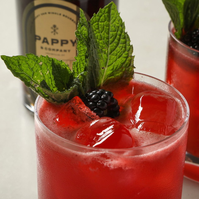 Image of Seasonal Sips: Maple Bourbon Blackberry Smash