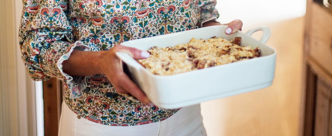 Image of Southern Baked Pie: Spicy Maple Hot Bacon & Cheddar Dip