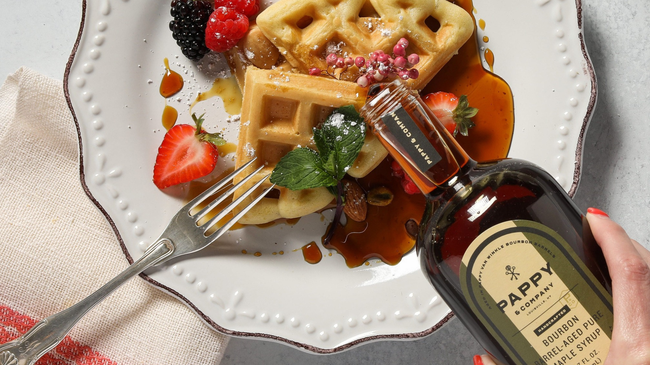 Image of Distilled: Pappy Van Winkle Cornmeal Waffles