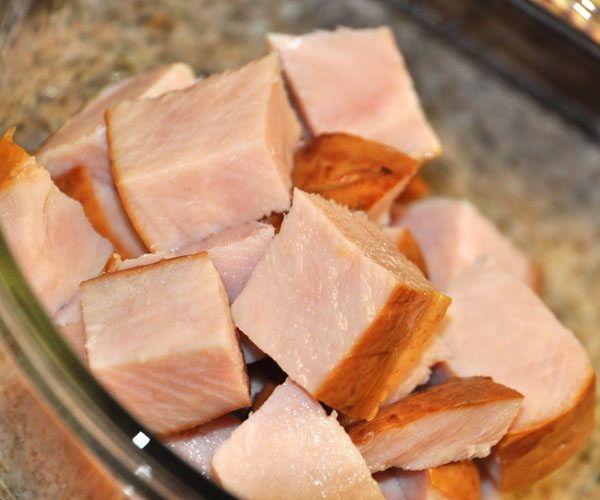 Image of Dice your turkey like this! When you go to the deli, tell them to give you dinner cut slices to make dicing these a breeze!