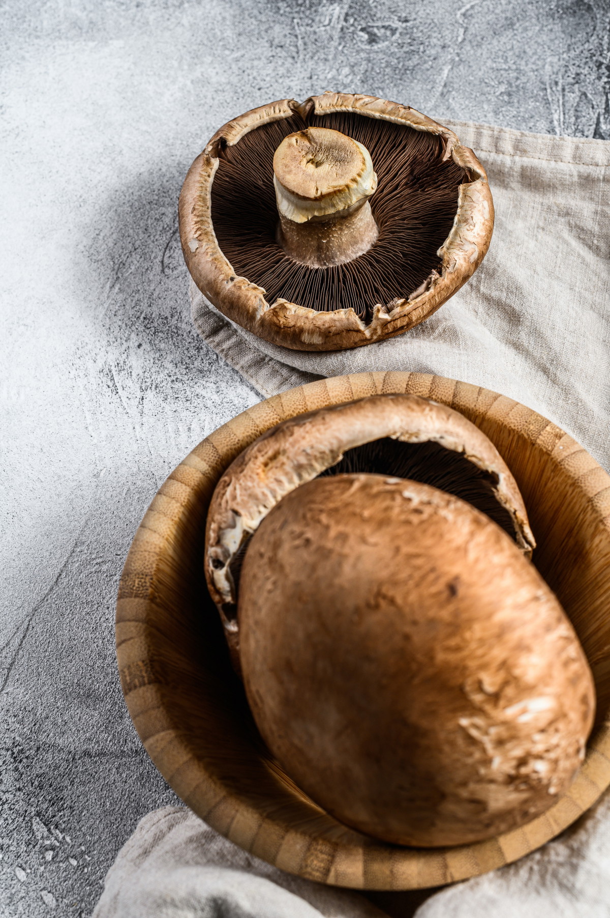BBQ Spice Marinated Grilled Portobello Mushrooms