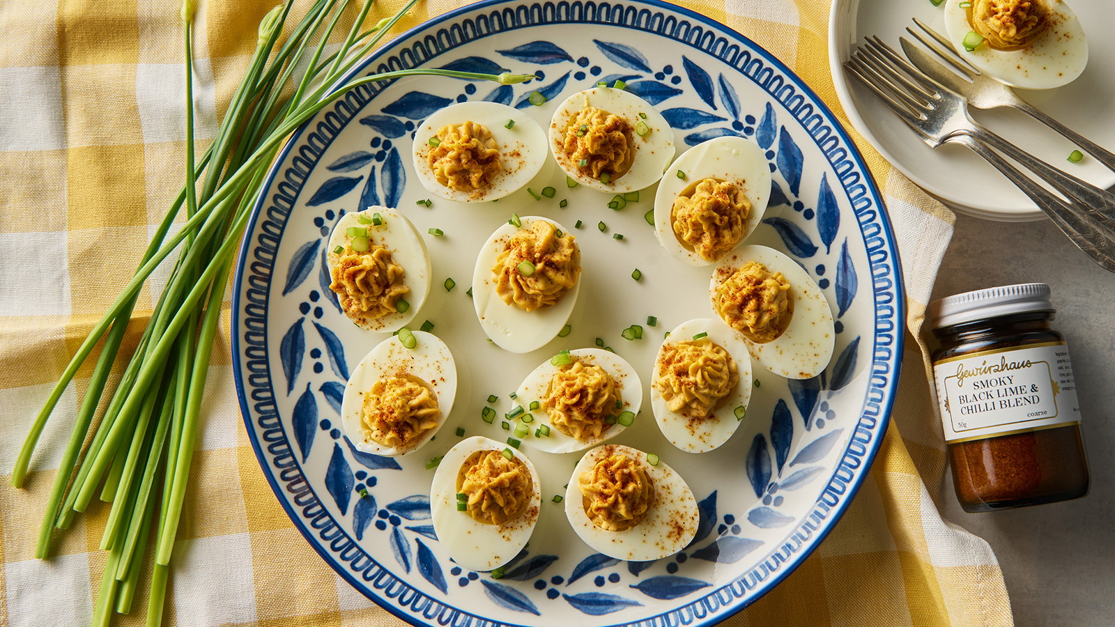 Image of Smoky & Spicy Deviled Eggs