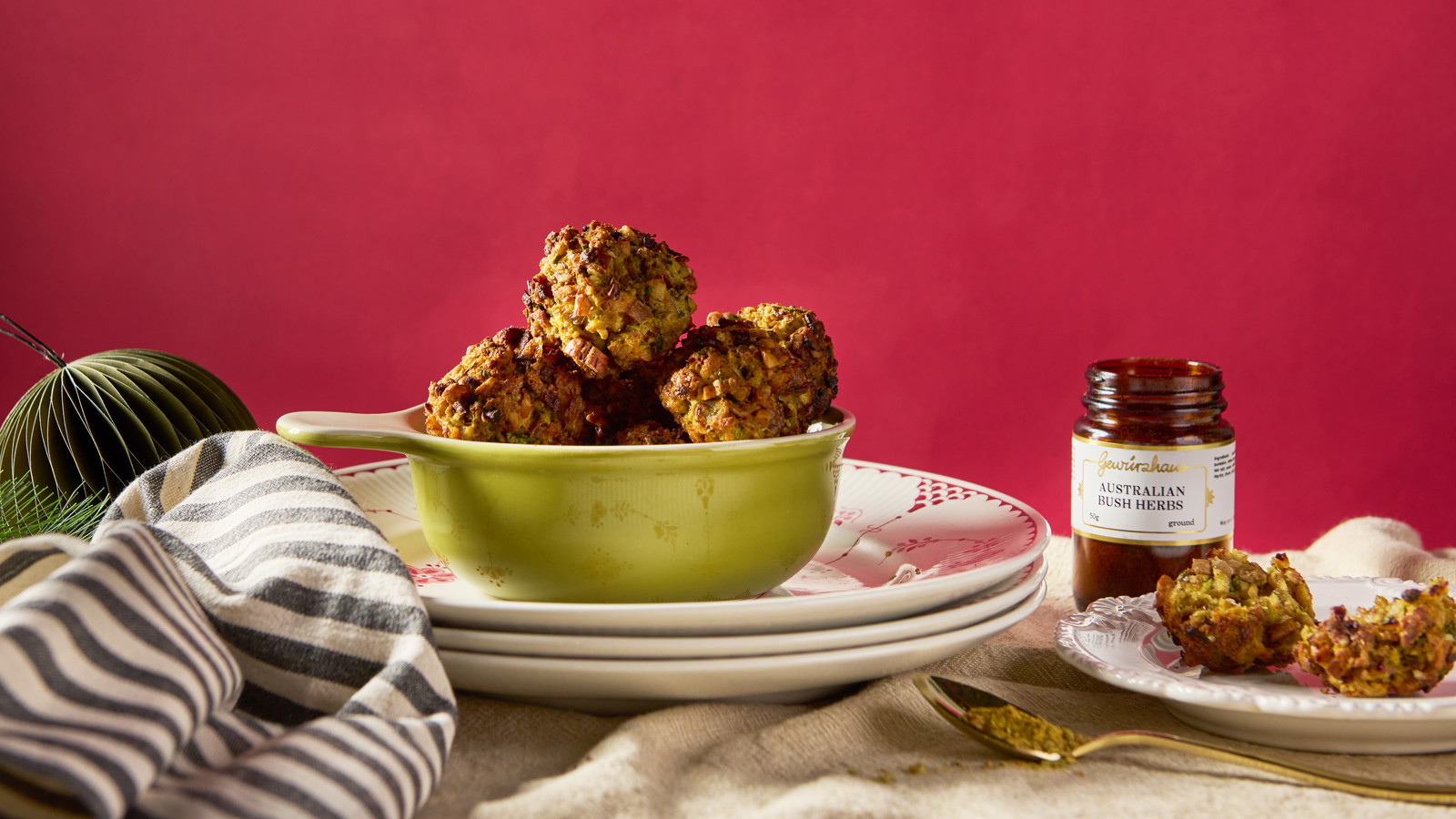 Image of Christmas Stuffing Balls