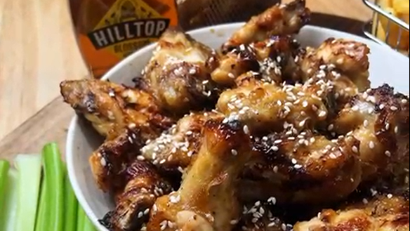 Image of Honey Garlic Chicken Wings 