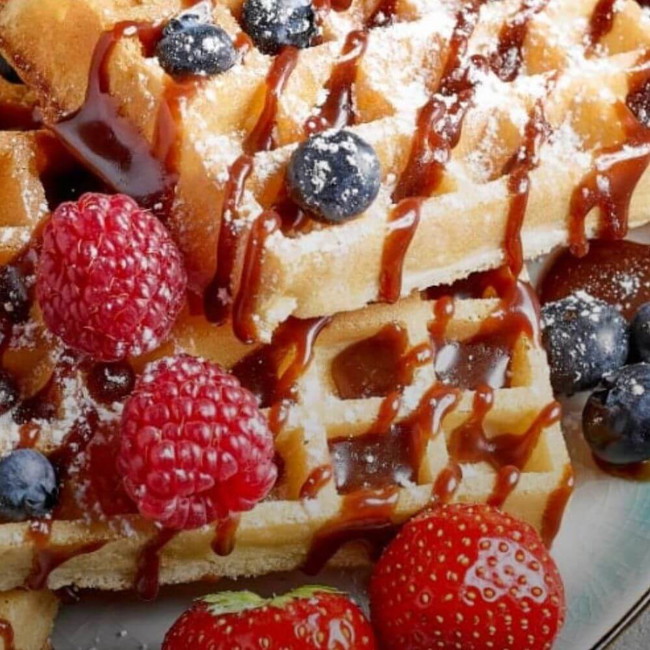 Image of Low-Carb Waffles Recipe