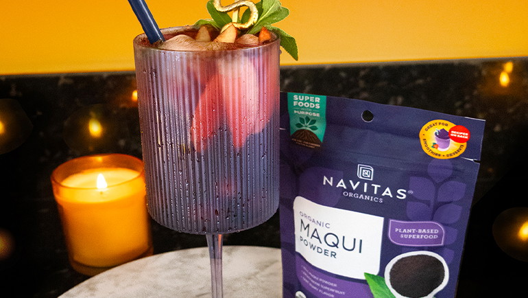 Image of Scary Sangria Maqui Mocktail