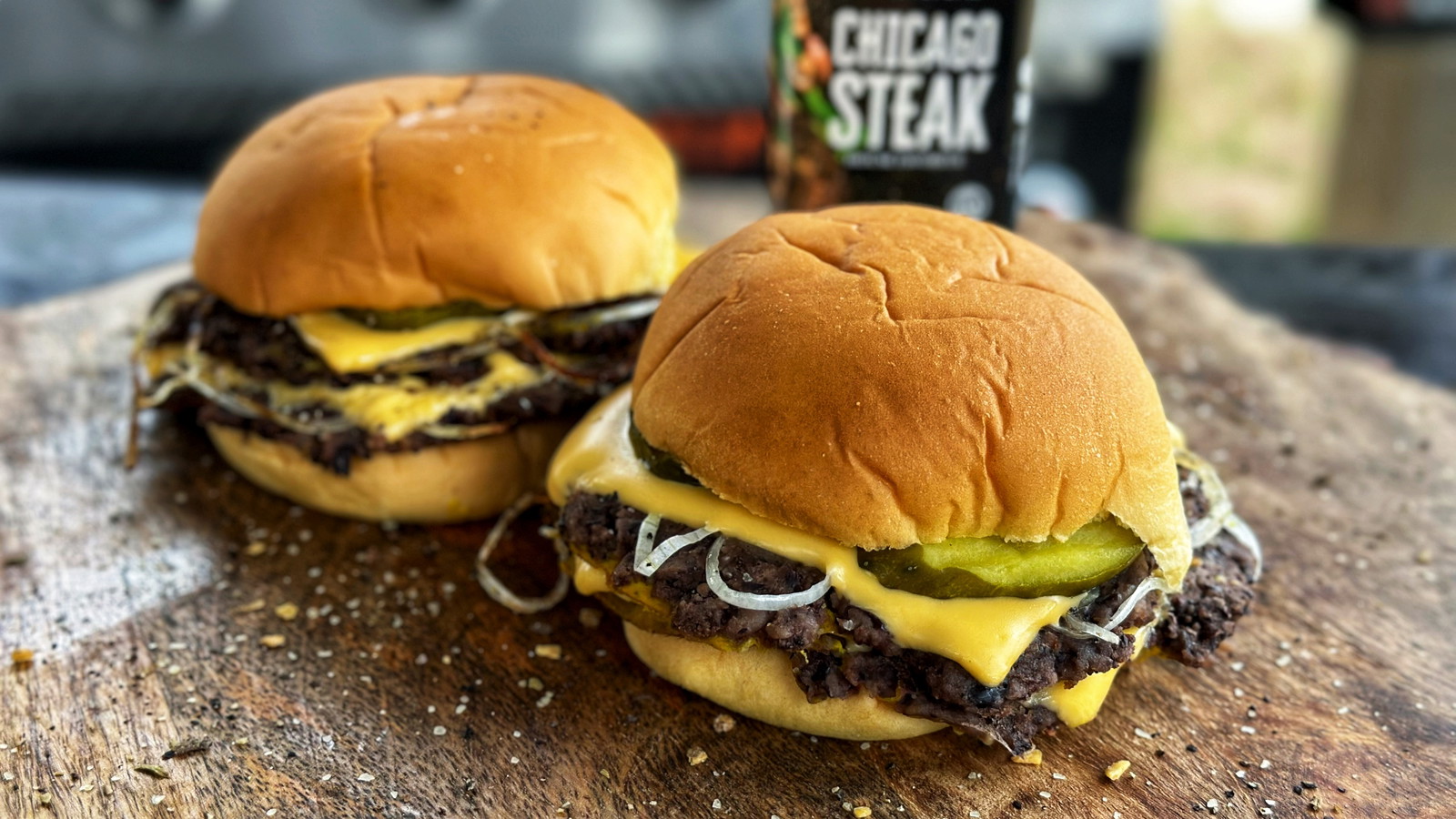 Image of Black Bean Smash Burgers