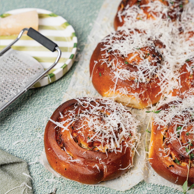 Image of Garlic Bread Scrolls