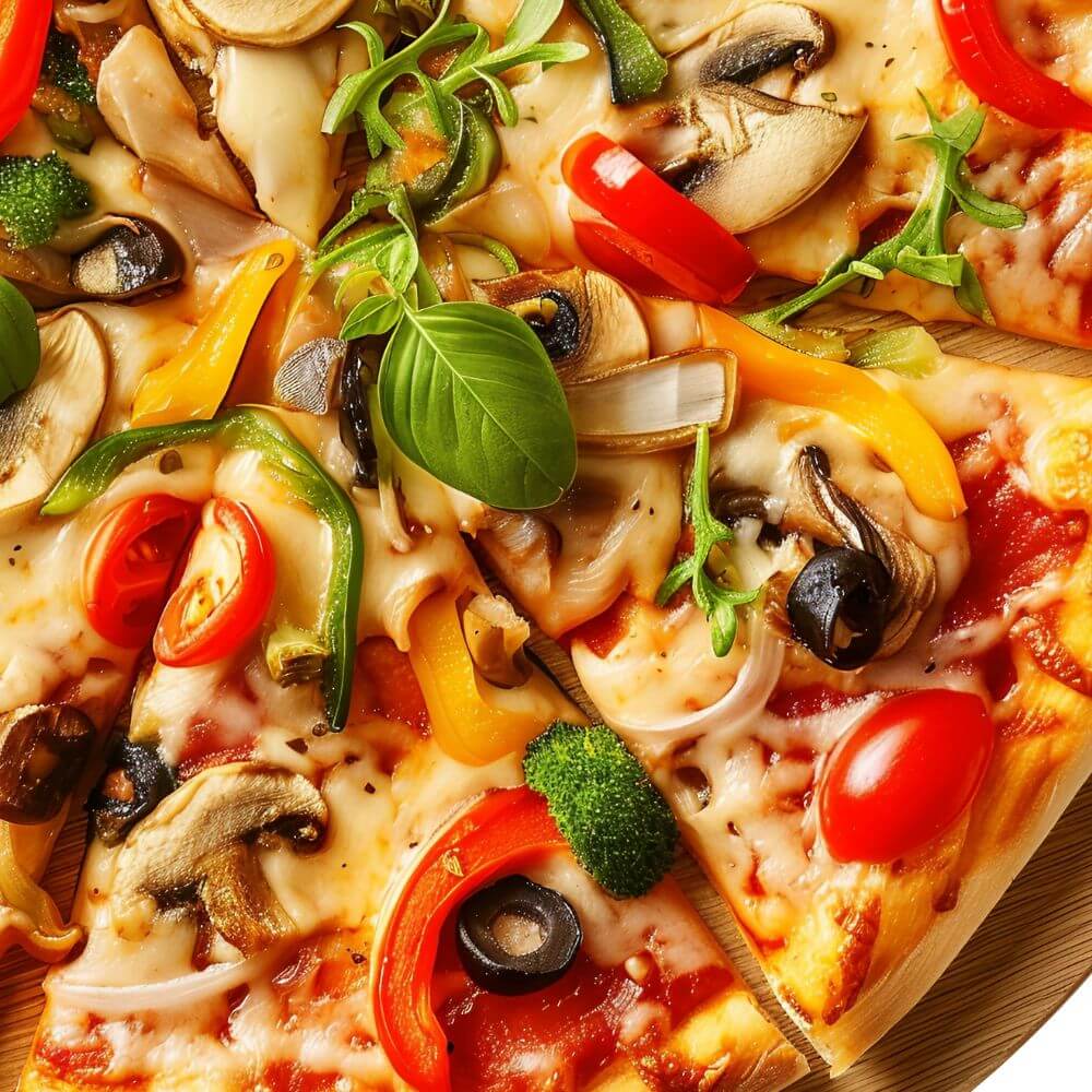 Low Carb Veggie Feast Pizza Recipe