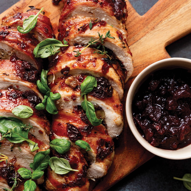 Image of Christmas Cranberry Chicken