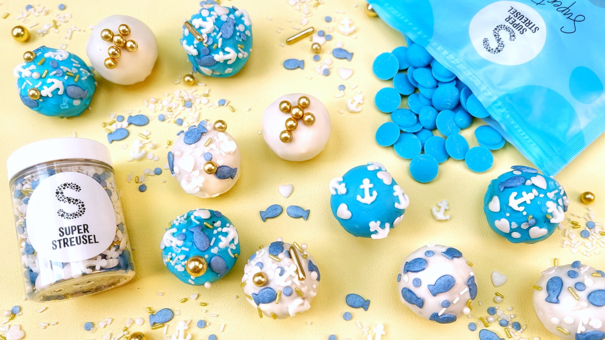 Feestelijke cakeballen