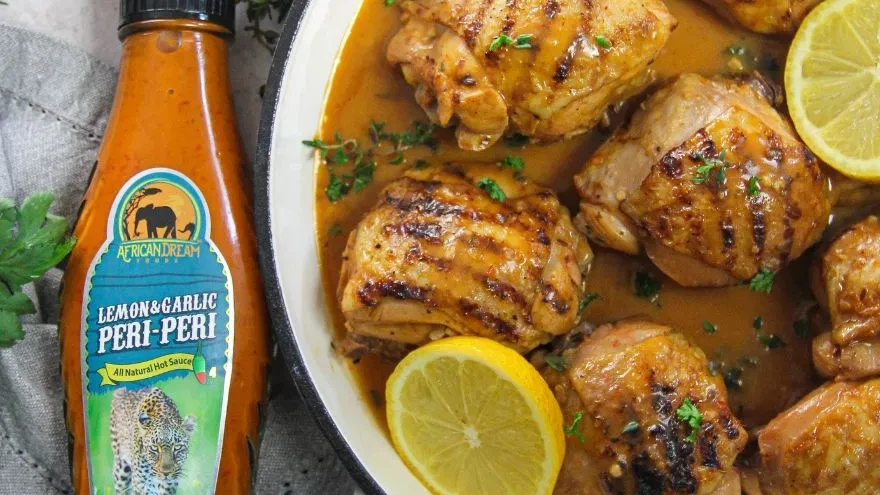 Image of Lemon & Garlic Peri Peri Chicken Thighs