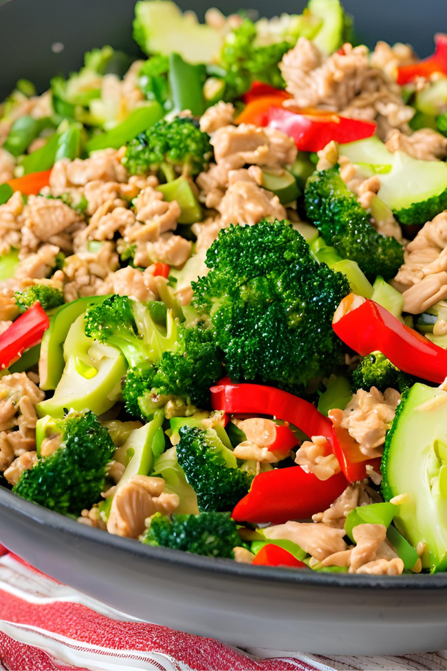 Image of Turkey and Vegetable Stir-Fry