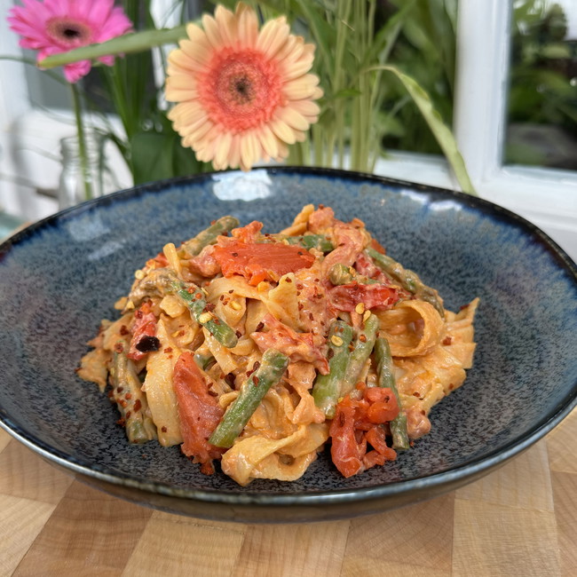 Image of Pasta cremosa al salmone