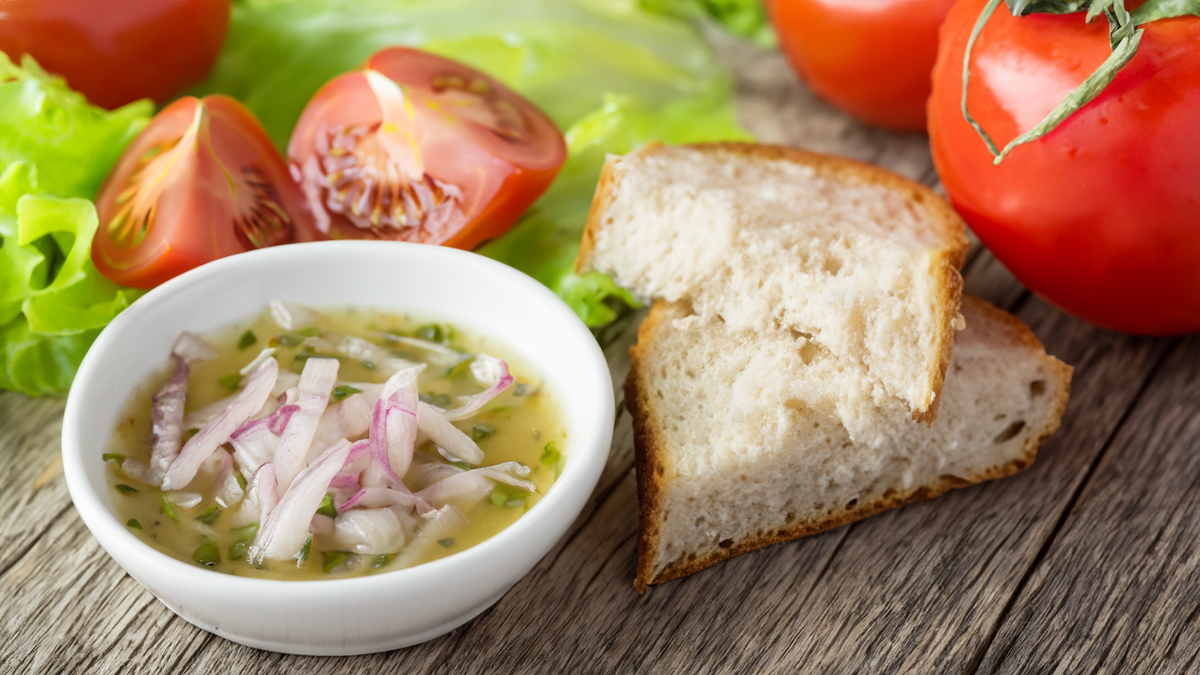 Zwiebel-Sojami-Vinaigrette