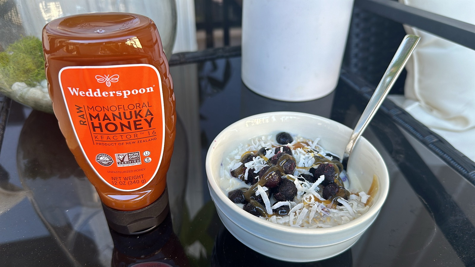 Image of Manuka Honey Steel Cut Oats Breakfast