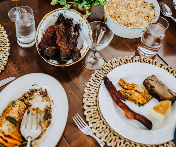 Cornmeal Crusted Bacon