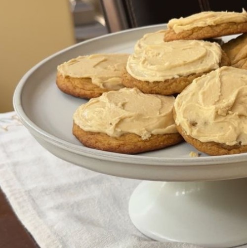 Image of Pumpkin Cookies with Brown Butter Icing - A Sweet Holiday Treat