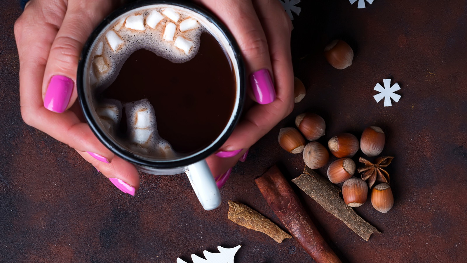 Image of Spiced Mulled Wine Hot Chocolate