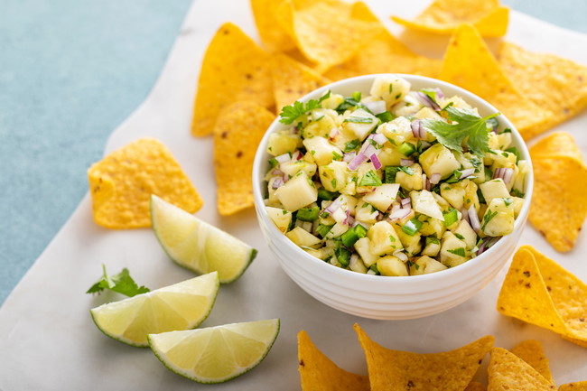 Image of Cayenne-Spiced Pineapple Salsa