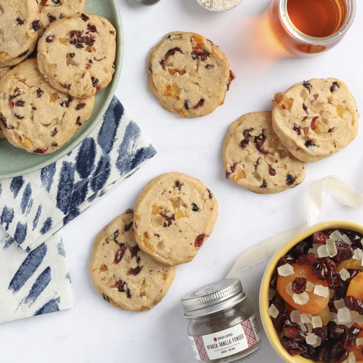Fruitcake Shortbread