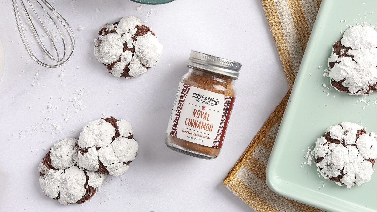 Image of Chocolate Cinnamon Snowcaps