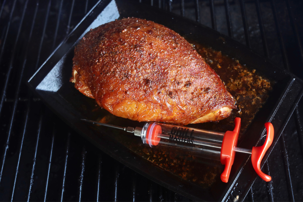 The Grill Master’s Smoked Turkey Breast Recipe