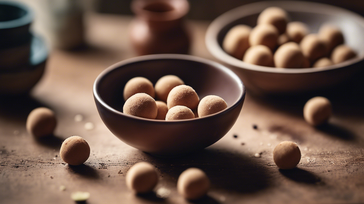 Image of Traditionelle vegane Marzipankartoffeln