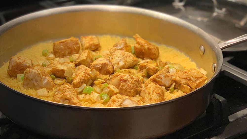 Image of Curried Chicken & Rice