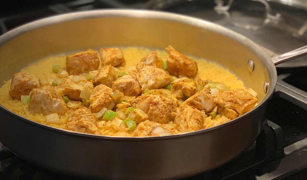 Curried Chicken & Rice