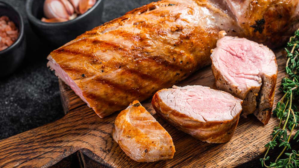 Image of Grilled Pork Tenderloin with Coriander Cumin Rub