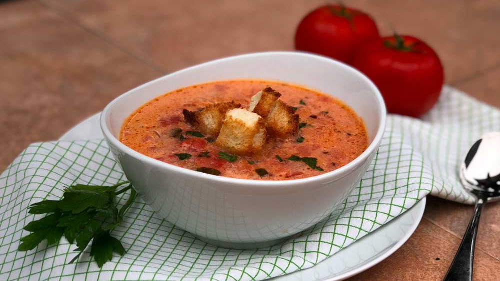 Image of Tomato Soup with Italian Seasoning